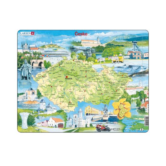 Obrázek ČESKÁ REPUBLIKA PAMÁTKY 78 d. EDU deskové p