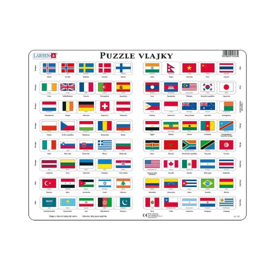 Obrázek VLAJKY 80 d. EDU Puzzle
