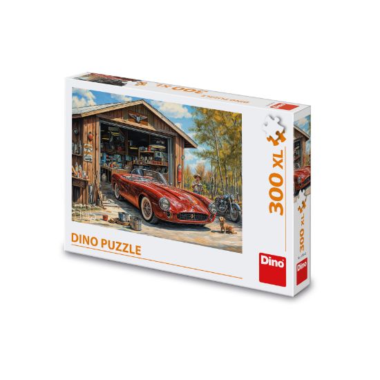 Obrázek Puzzle Jaguár v garáži 300 xl dílků