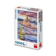 Obrázek Puzzle Budapešť – řetězový most 1000 dílků