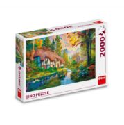 Obrázek Puzzle Domek u řeky 2000 dílků
