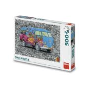 Obrázek Puzzle Hippies VW 500 dílků