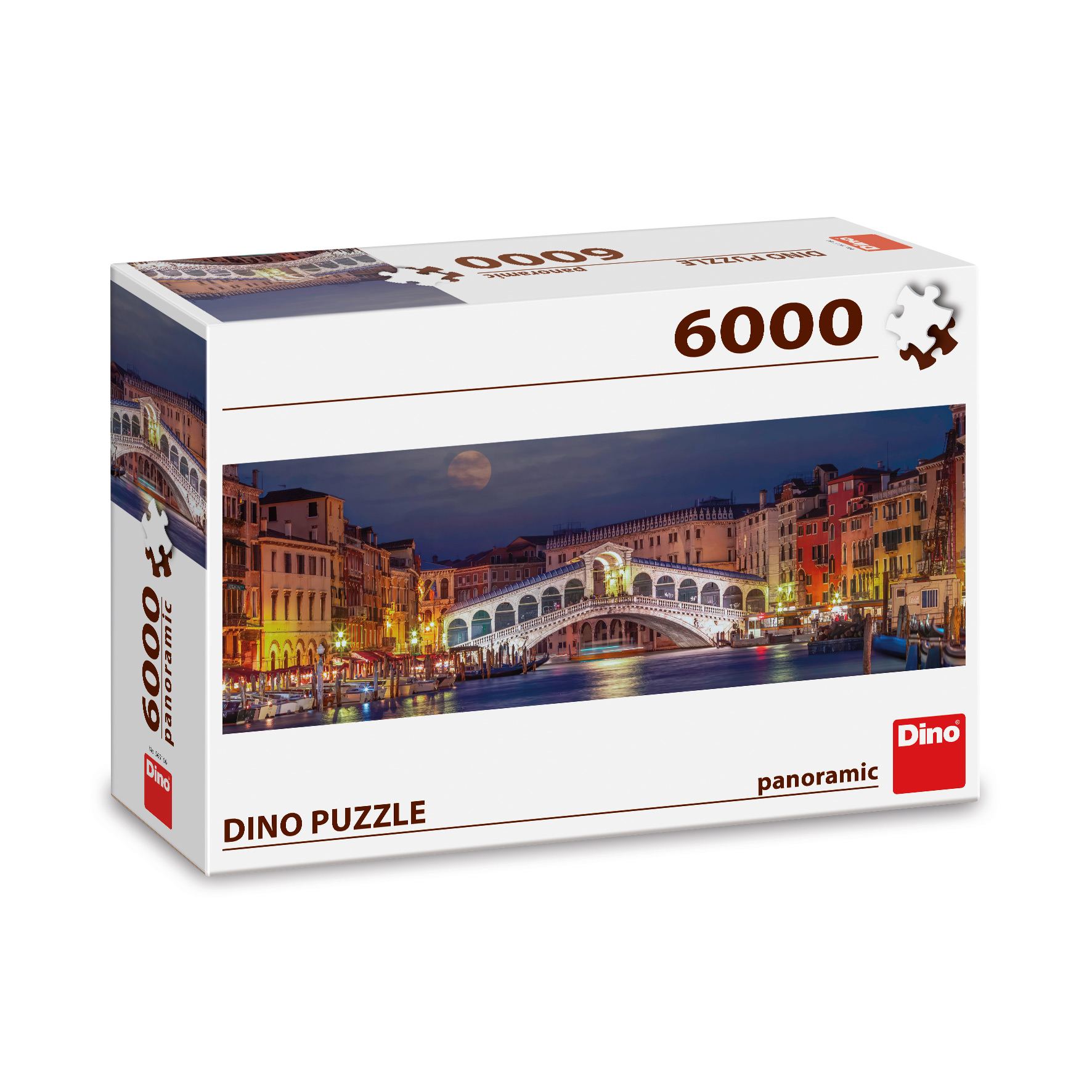 Puzzle Most Rialto 6000 dílků | Hry do ruky