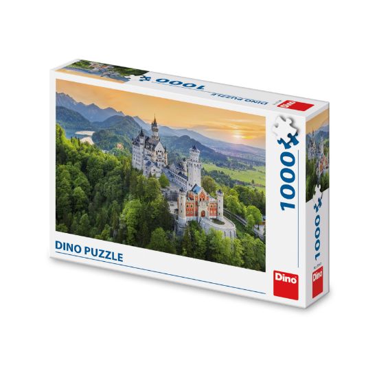 Obrázek Puzzle Jarní Neuschwanstein 1000 dílků