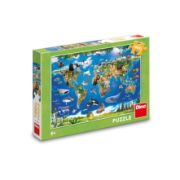 Obrázek Puzzle Mapa zvířat 100 XL dílků