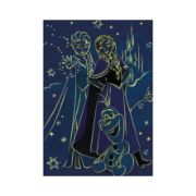 Obrázek Puzzle Frozen: Kouzelné sestry 100 xl dílků neon