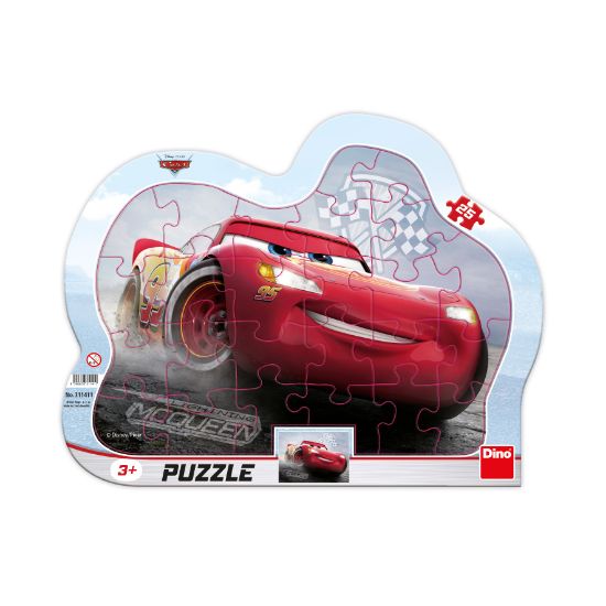 Obrázek Puzzle Cars 3 Blesk McQueen 25 dílků deskové