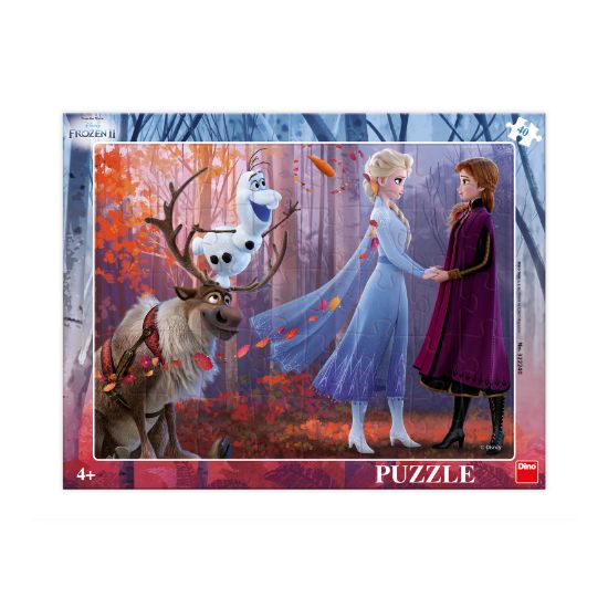 Obrázek Puzzle Frozen II radost 40 dílků deskové