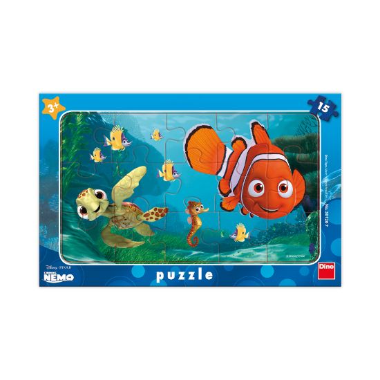 Obrázek Puzzle Nemo a želva 15 dílků deskové
