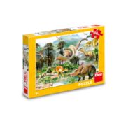 Obrázek Puzzle Život Dinosaurů 100 xl dílků