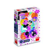 Obrázek Puzzle Svítící Minnie a balónky 100 xl dílků neon