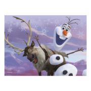 Obrázek Dřevěné kostky Frozen II – 12 kostek