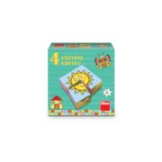 Obrázek Dřevěné kostky Pro nejmenší dětičky – 4 kostky