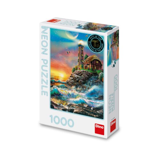 Obrázek Puzzle Maják 1000 dílků neon