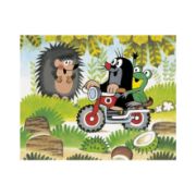 Obrázek Dřevěné kostky Krtek a doprava – 20 kostek