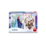 Obrázek Puzzle Frozen: Anna a Elsa 2x77 dílků