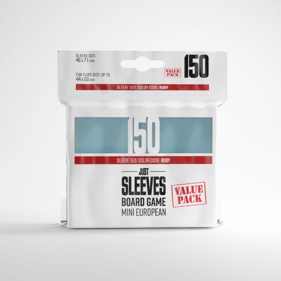 Obrázek Gamegenic: Just Sleeves - Mini European Value Pack (150)