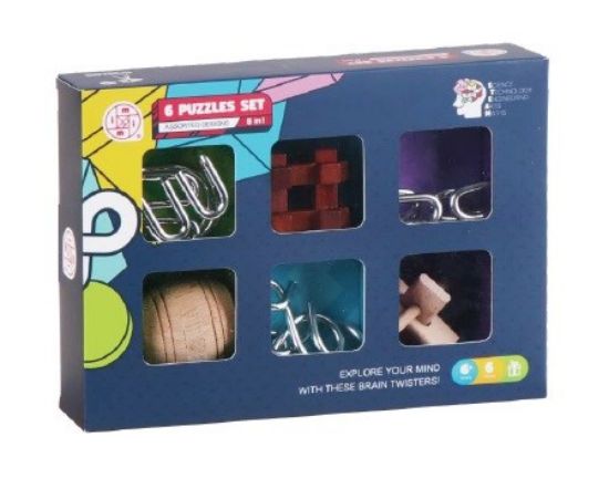 Obrázek Sada 6 hlavolamů - mix