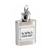 Obrázek Mini placatka - Kapka odvahy pro ženicha