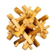 Obrázek Bambusový hlavolam - Ježek