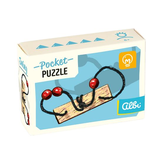 Obrázek Mini hlavolam - Prkénko s kuličkami 5/5