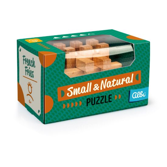 Obrázek Malý dřevěný hlavolam - Klec