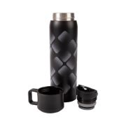 Obrázek Černá termoláhev s hrnkem 500 ml