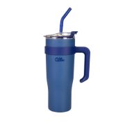 Obrázek Modrý nerezový termohrnek XXL 1200 ml