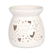 Obrázek Porcelánová aromalampa - Srdíčka