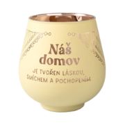 Obrázek Zrcadlový svícen - Náš domov