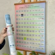 Obrázek Stírací plakát - 100 aktivit, které v životě stihnout