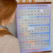 Obrázek Stírací plakát - 100 aktivit pro novomanžele