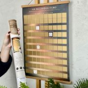 Obrázek Stírací plakát - 100 tipů na nejlepší filmy
