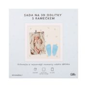 Obrázek Fotorámeček pro miminko se sadou na 3D odlitky – pro chlapečka