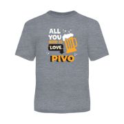 Obrázek Pánské tričko - All you need is pivo, vel. XXL