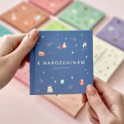 Obrázek Minikniha - K narozeninám