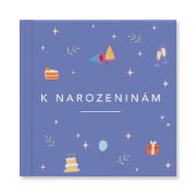 Obrázek Minikniha - K narozeninám