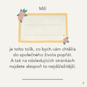 Obrázek Minikniha - Pro novomanžele