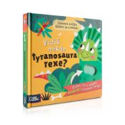 Obrázek Vidíš někde tyranosaura rexe? - Zvuková hmatová kniha