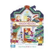 Obrázek Vánoční městečko - Adventní okénková kniha