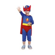 Obrázek Kostým dětský Superhrdina s maskou vel. 4-6 let