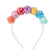 Obrázek Čelenka s Pom Pom bambulkami multicolor