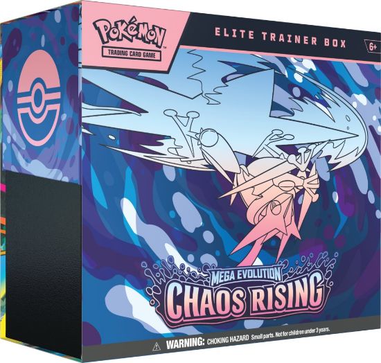 Obrázek POKÉMON TCG: MEGA EVOLUTION - CHAOS RISING - ELITE TRAINER BOX