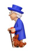 Obrázek MINIX Special Character: Queen Elizabeth II with Corgi