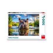 Obrázek Puzzle Roztomilý hroch 500 dílků