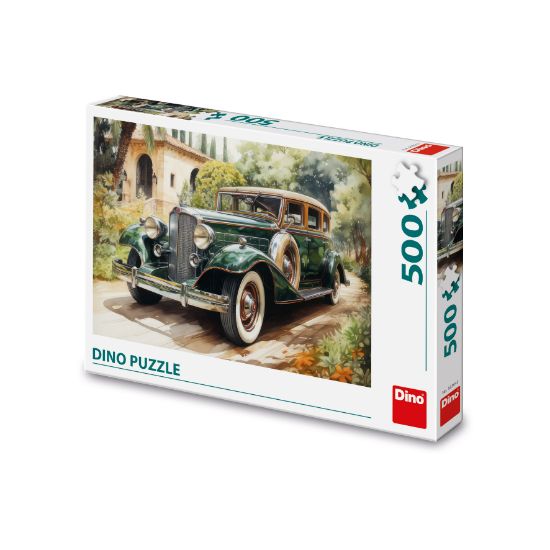 Obrázek Puzzle Zelený Rolls-Royce 500 dílků