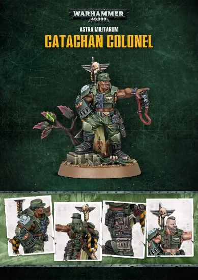 Obrázek ASTRA MILITARUM:  CATACHAN COLONEL