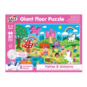 Obrázek Velké podlahové puzzle - Víly a jednorožci