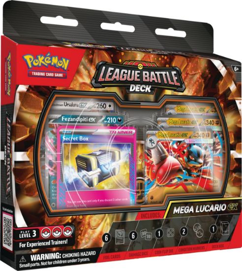 Obrázek Pokémon TCG: Mega Lucario ex League Battle Deck