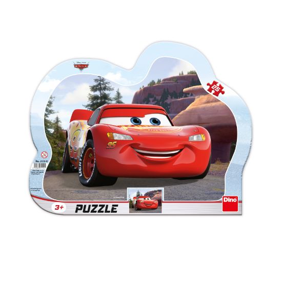 Obrázek Puzzle Blesk na výletě 25 dílků deskové